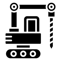 Drill Machine Icon