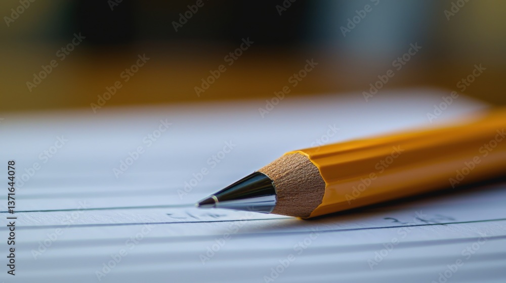 Poster writing form.