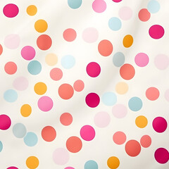 Polka dot pastel pattern backgrounds defocused.

