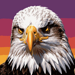 eagle head vector art for graphic design needs