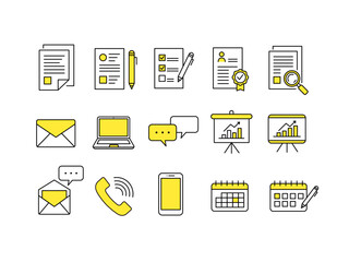 ビジネス　アイコン　セット