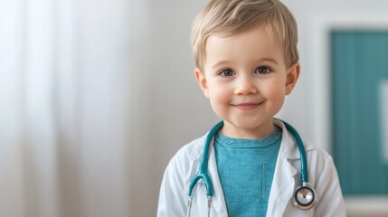 Child nutrition awareness pediatric clinic informative article bright environment engaging viewpoint