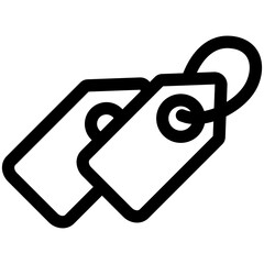 Tags Icon - obrazy, fototapety, plakaty