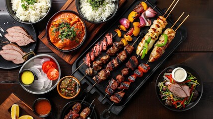 A Fiery Culinary Adventure! Unearth the secrets of the iconic Brazilian barbecue skewers, renowned for their mouthwatering flavors and vibrant cooking style. From succulent meats to fresh vegetables, 