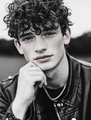 portrait of a young man