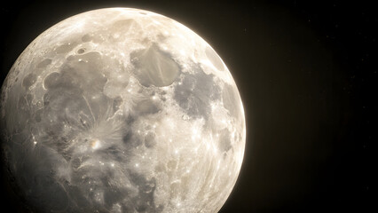 full moon in the night