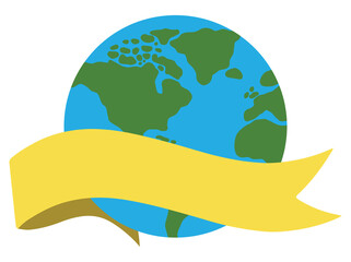 Happy Earth Day Background Illustration
