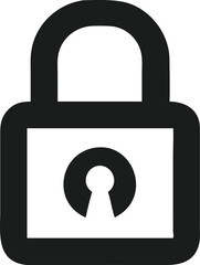 vector lock icon