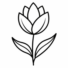 vector illustration of a flower