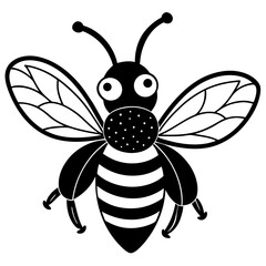 bee cartoon illustration