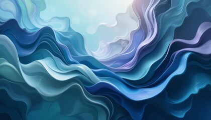 Fluid Waves of Color