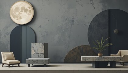 Modern Abstract Interior Design