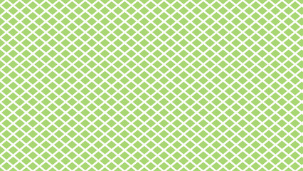 Green and white seamless pattern with geometric shapes. Plaid textured check vector background. 