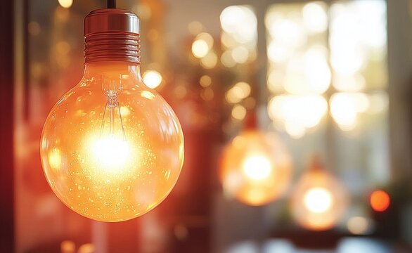 LED Light Bulb Replacement for Energy Efficiency and Modernization in Home Lighting