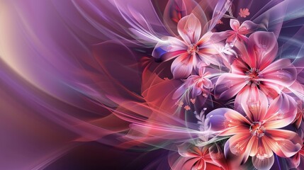 "Unleash Your Creativity with Stunning Abstract Flower Backgrounds in High Definition! Dive into a world where artistry meets nature. These high - definition abstract flower backgrounds are more than 