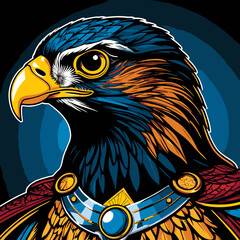 Fototapeta premium falcon vector for design needs