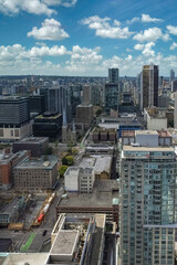 Vancouver, city in Canada, aerial view