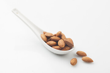 Almond is a deciduous tree in the rose family. It grows to about 6 meters in height and has...