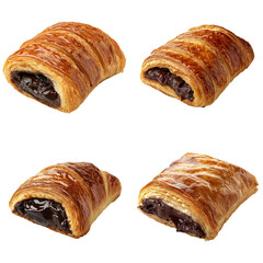 Delicious Pain Au Chocolat Close-Up 
