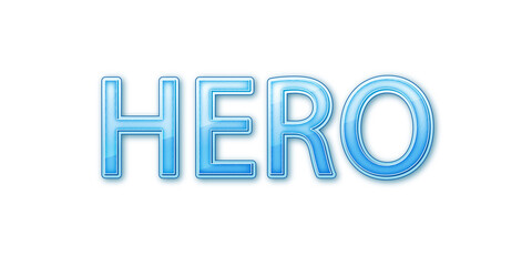HeroText Style Effect