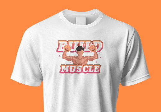 Workout And Fitness Tshirt Design For Gym Lover