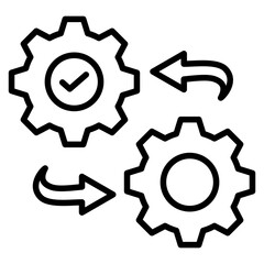 Integration Outline Icon