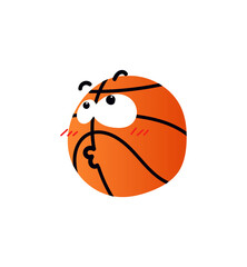 Shy basketball emote