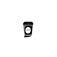 Coffee cup vector at