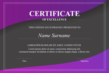 Creative Certificate of Appreciation Award Template