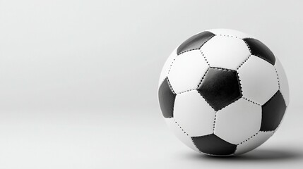 Soccer Ball on White Background
