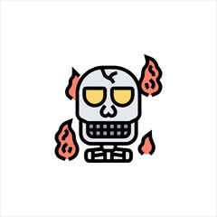 vector illustration of a cartoon character