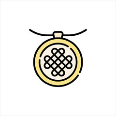 vintage telephone isolated on white