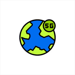 world map button