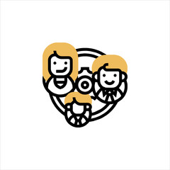 happy birthday card with funny kids