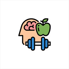 hand holding apple