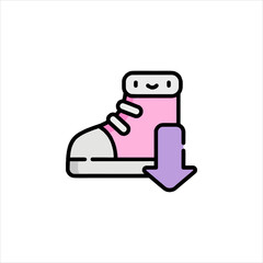 vector illustration of a hammer