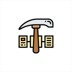 hammer and nails