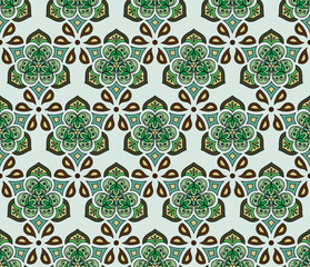  Geometric Floral Colorfull Hexagon Octagon Round Square Golden Seamless Motif Islamic Ottoman Fine Line Modern Mandala Pattern ideal for Fabric Home Decor architectural louvers print banners Wallpape