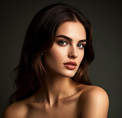 Portrait of a woman.