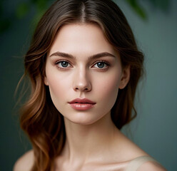 Portrait of a woman.