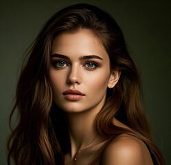 Portrait of a woman.