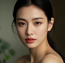 Portrait of a woman.