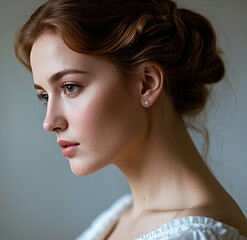 Portrait of a woman.