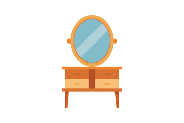 vintage chair isolated on white