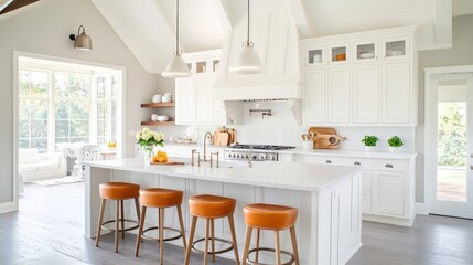 Bright, modern kitchen
