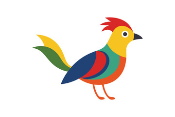 Obraz premium vector illustration of a parrot