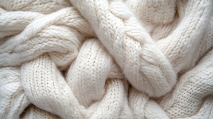 White_fluffy_wool_fabric_texture