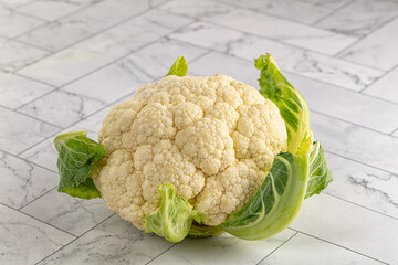 Fresh cauliflower cabbage for cooking