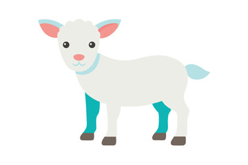 vector illustration of a sheep