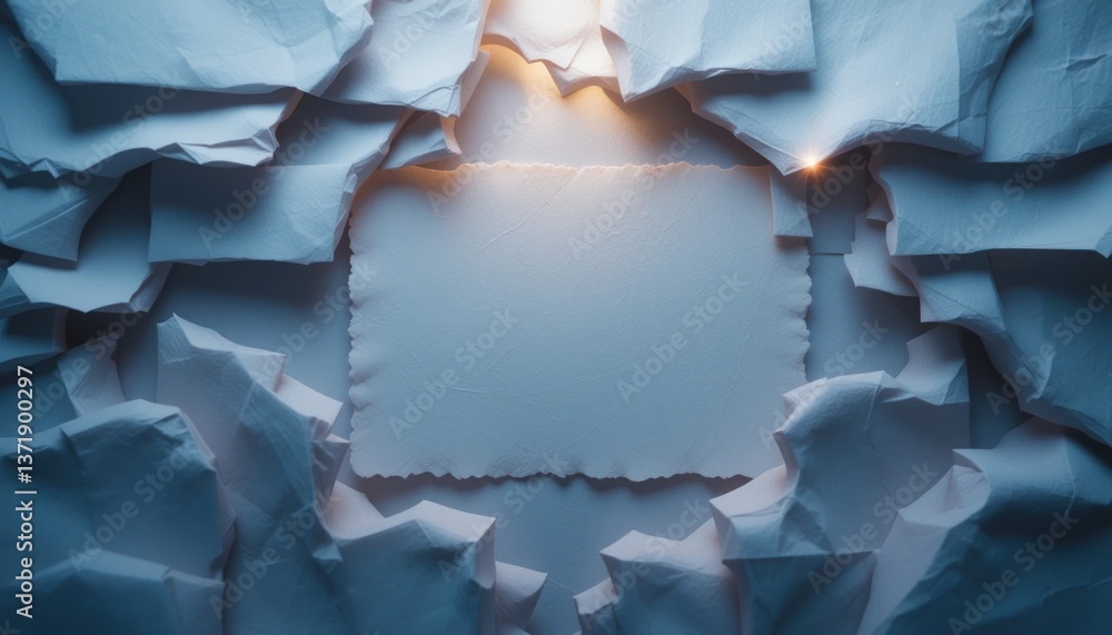 Aufkleber creative paper design action studio graphic art artistic environment overhead view minimalist concep